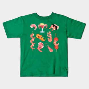 Shrimp collection Kids T-Shirt